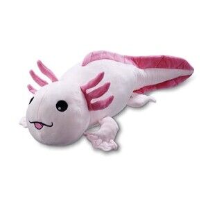 Snoozimal 20" Axolotl Pillow Plush Cute Pink VHTF RARE * NEW Condition